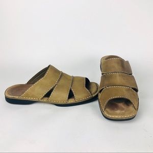 Cole Haan Men’s Suede 3 Strap Sandal